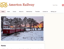 Tablet Screenshot of amertonrailway.co.uk